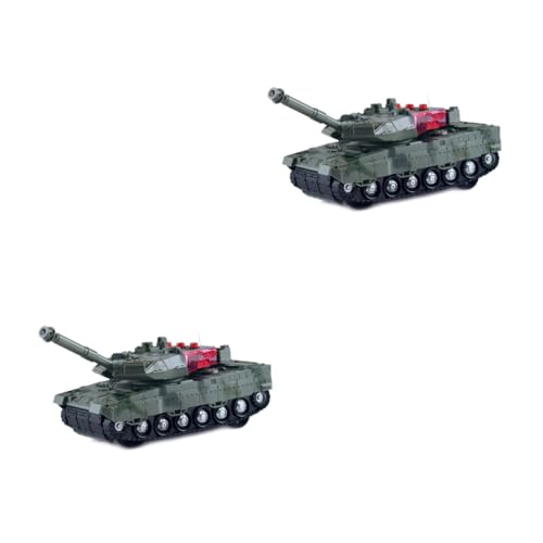 BESTonZON 2St Artillerie-Mover-Auto Spielzeug Tankwagen Panzer Öltanker Kind von BESTonZON