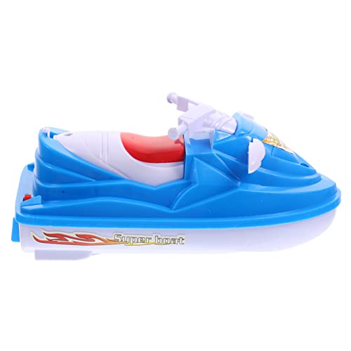 BESTonZON 2St Bad-Schnellboot-Spielzeug schwimmendes Spielzeugboot Wasserspielzeug Badespielzeug für Kleinkinder Water Toys for Badespielzeug für Babys Kinderspielzeug Duschspielzeug von BESTonZON