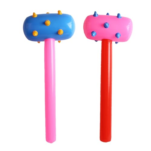 BESTonZON 2St Kinderhammer Spielzeug für Kinder Stock aufblasen Hammer aufblasen aufblasbarer Stock aufblasbarer hammer kinderspielzeug Aufblasbarer PVC-Hammer aufblasbares Spielzeug(30x67cm, Farbausw BESTonZON 2St Kinderhammer Spielzeug für Kinder Stock aufblasen Hammer aufblasen aufblasbarer Stock aufblasbarer hammer kinderspielzeug Aufblasbarer PVC-Hammer aufblasbares Spielzeug(30x67cm, Farbausw von BESTonZON