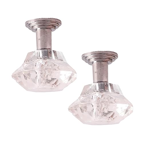 BESTonZON 2St Mini -Kronleuchtermodell hühner gieskanne kinderspielzeug lampen für puppenstuben bastelzeug Lagerbehälter waschbare Palette Puppenhauslampe Puppenmöbel Acryl Silver BESTonZON 2St Mini -Kronleuchtermodell hühner gieskanne kinderspielzeug lampen für puppenstuben bastelzeug Lagerbehälter waschbare Palette Puppenhauslampe Puppenmöbel Acryl Silver von BESTonZON