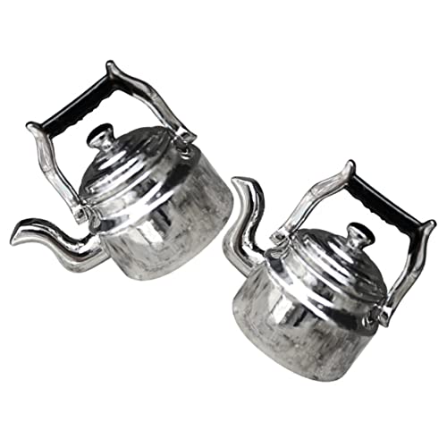 BESTonZON 2St Mini Wasserkocher winzige Spielsachen Teekessel Spender Pumpe Herd für kinderspielzeug Miniaturen Stellen Sie Sich vor, Sie Requisiten Legierung Silver BESTonZON 2St Mini Wasserkocher winzige Spielsachen Teekessel Spender Pumpe Herd für kinderspielzeug Miniaturen Stellen Sie Sich vor, Sie Requisiten Legierung Silver von BESTonZON