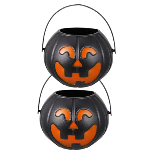 BESTonZON 2St Süßigkeitenhalter Halloween Dekoration Halloween-Dekoration spielsachen Abziehbilder Bonbonkorb Geschenkeimer aus Kunststoff Süßigkeitenbehälter für Halloween Plastik BESTonZON 2St Süßigkeitenhalter Halloween Dekoration Halloween-Dekoration spielsachen Abziehbilder Bonbonkorb Geschenkeimer aus Kunststoff Süßigkeitenbehälter für Halloween Plastik von BESTonZON
