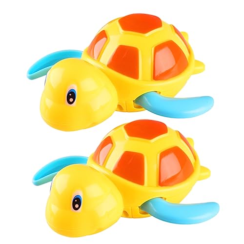 BESTonZON 2St Uhrwerk Turtle Badezimmer wasserspielzeug für schwimm beemysafe Uhrwerkspielzeug für die Badewanne Abs Yellow BESTonZON 2St Uhrwerk Turtle Badezimmer wasserspielzeug für schwimm beemysafe Uhrwerkspielzeug für die Badewanne Abs Yellow von BESTonZON