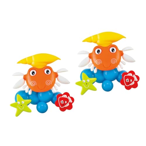BESTonZON 2St Wasserspielspielzeug für Kinder sankastenspielsachen spielzeughandys für Babys Badespielzeug für Babys Badewanne Spielzeug Spielzeuge Krabbenspielzeug für Babys Wasserspielzeug von BESTonZON