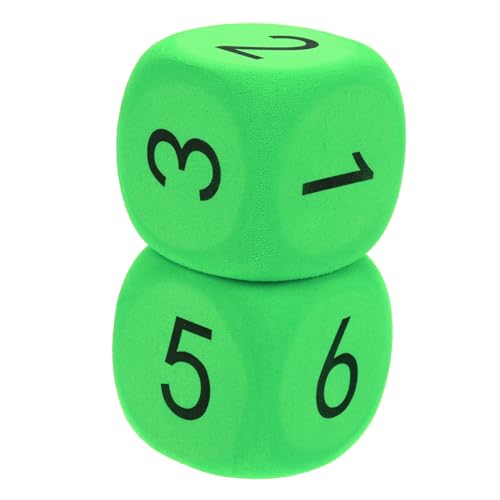 BESTonZON 2St große Würfel für spielwürfel Mathematik Spiele interaktive Spiele Party Spiele Unterhaltung Zahlenwürfel riesige Würfelstütze Schaumstoff-Spielstütze Eva Green BESTonZON 2St große Würfel für spielwürfel Mathematik Spiele interaktive Spiele Party Spiele Unterhaltung Zahlenwürfel riesige Würfelstütze Schaumstoff-Spielstütze Eva Green von BESTonZON