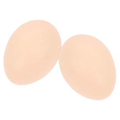BESTonZON 2St nachgeahmte Eier simulierte Eier Hühnerspielzeug realistisches Eimodell Hühnersattel für Hühner simuliertes Ei Easter Presents 0stergeschenke Hühnerei Eiermodell PVC Weiß BESTonZON 2St nachgeahmte Eier simulierte Eier Hühnerspielzeug realistisches Eimodell Hühnersattel für Hühner simuliertes Ei Easter Presents 0stergeschenke Hühnerei Eiermodell PVC Weiß von BESTonZON