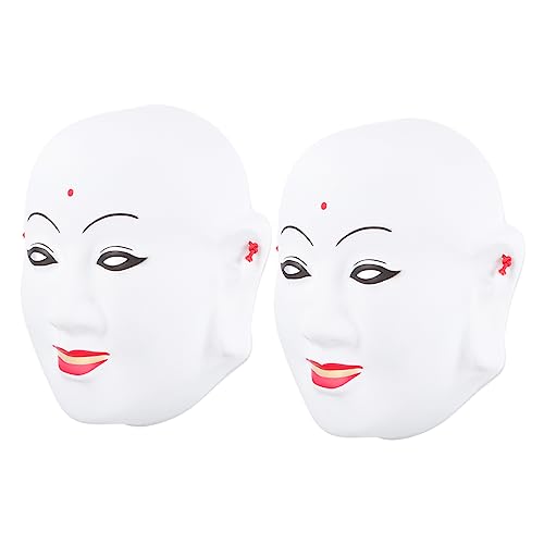 BESTonZON 2St schreckliche Halloween-Maske Horror Halloween-Schrei Gruseliges Halloween Masken Spinne Halloween Gruselige Halloween-Maske Cosplay-Maske gruselige Gesichtsmaske Plastik Weiß BESTonZON 2St schreckliche Halloween-Maske Horror Halloween-Schrei Gruseliges Halloween Masken Spinne Halloween Gruselige Halloween-Maske Cosplay-Maske gruselige Gesichtsmaske Plastik Weiß von BESTonZON