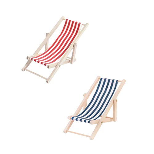 BESTonZON 2Stücke Puppenhaus Zubehör Handgewebte Dekoration und Realistische Recliner Requisiten für Spielhäuser und Puppenhäuser BESTonZON 2Stücke Puppenhaus Zubehör Handgewebte Dekoration und Realistische Recliner Requisiten für Spielhäuser und Puppenhäuser von BESTonZON