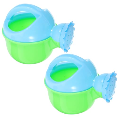 BESTonZON 2er Set Gießkanne Farbenfrohe Badewannen Spielzeuge Für Den Sommer Perfekt Für Den Strand Und Beim Leichte Und Handliche Gießkanne Für von BESTonZON