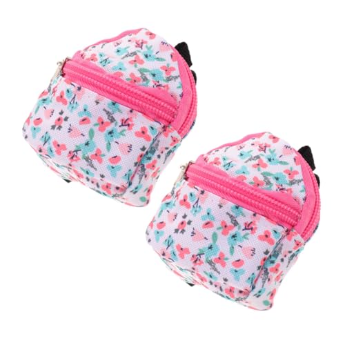 BESTonZON Schulranzen-Set in Puppengröße 2-teilig Mini-Rucksack Mit Reißverschluss Für Puppen Reisetasche Anziehspielzeug Requisiten Für Kinder BESTonZON Schulranzen-Set in Puppengröße 2-teilig Mini-Rucksack Mit Reißverschluss Für Puppen Reisetasche Anziehspielzeug Requisiten Für Kinder von BESTonZON