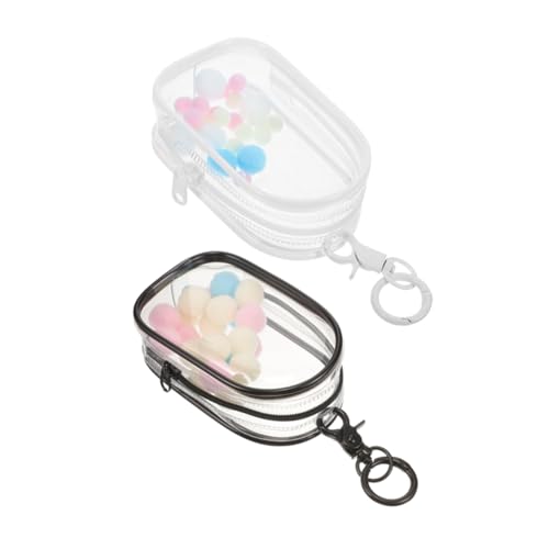 BESTonZON 2st Babytasche Zeigen Schlüsselanhänger Durchsichtige Organizer-Taschen Transparente Figuren-präsentationstasche Kuscheltierhalter Transparente Puppen-präsentationstasche PVC BESTonZON 2st Babytasche Zeigen Schlüsselanhänger Durchsichtige Organizer-Taschen Transparente Figuren-präsentationstasche Kuscheltierhalter Transparente Puppen-präsentationstasche PVC von BESTonZON