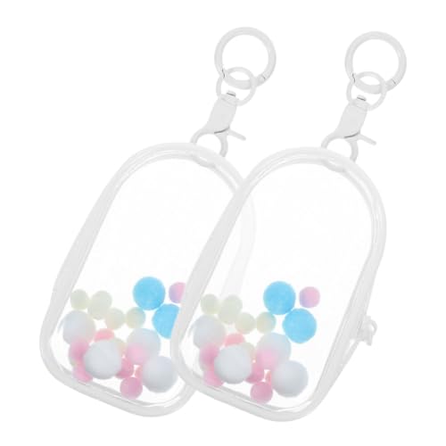 BESTonZON 2st Babytasche Zeigen Vitrine Für Figuren Puppe Schlüsselanhänger Klarsichtbeutel-schlüsselanhänger Durchsichtige Schlüsselanhängertasche Puppe Ausstellungstasche PVC Transparent BESTonZON 2st Babytasche Zeigen Vitrine Für Figuren Puppe Schlüsselanhänger Klarsichtbeutel-schlüsselanhänger Durchsichtige Schlüsselanhängertasche Puppe Ausstellungstasche PVC Transparent von BESTonZON