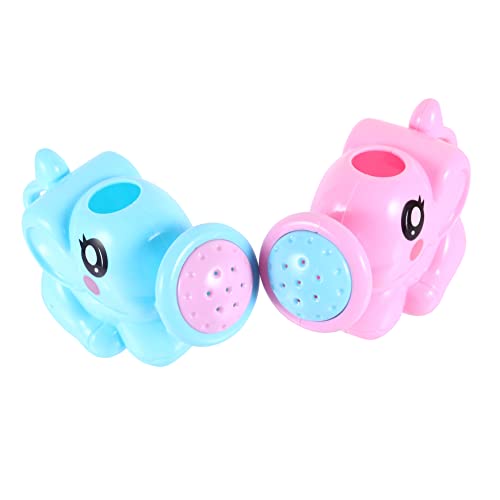 BESTonZON 2 Stück Elefanten-badespielzeug Kinder-badegießkanne Baby-badesprinkler-Spielzeug Badespielzeug Für Kinder Sprinkler-Topf-Set in Elefantenform von BESTonZON