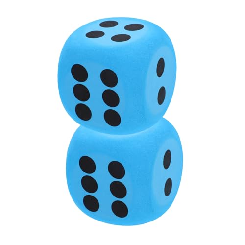 BESTonZON 2st Große Würfel Spiel-Requisiten Riesige Würfelstütze Farbige Würfel Schaumwürfel Würfel Im Klassenzimmer Würfel Für Das Klassenzimmer Riesige Schaumstoffwürfel Eva Blue BESTonZON 2st Große Würfel Spiel-Requisiten Riesige Würfelstütze Farbige Würfel Schaumwürfel Würfel Im Klassenzimmer Würfel Für Das Klassenzimmer Riesige Schaumstoffwürfel Eva Blue von BESTonZON