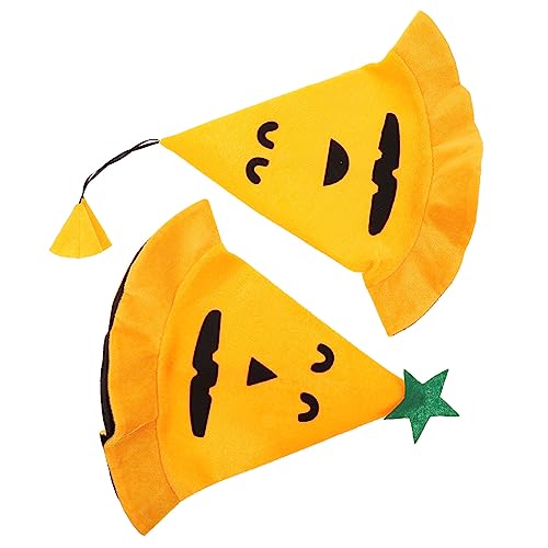 BESTonZON 2st Halloween-Hut Halloween -hüte Kürbishüte Kürbis Spitze Hüte Halloween-Party- Halloween-mittelstücke Für Tische Hutdekor Für Halloween Partyhüte Orange Goldener Samt BESTonZON 2st Halloween-Hut Halloween -hüte Kürbishüte Kürbis Spitze Hüte Halloween-Party- Halloween-mittelstücke Für Tische Hutdekor Für Halloween Partyhüte Orange Goldener Samt von BESTonZON