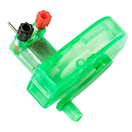 BESTonZON 2st Handgenerator Konstruktionsspielzeug Technik DIY-modellgenerator Kleiner Produktionsgenerator Verschluss Panzerspielzeug Kleine Spielsachen Hardware Verstärker Magnet Green von BESTonZON