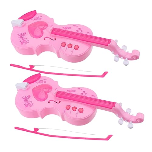 BESTonZON 2st Kinder Geige Spielzeug Geigenspielzeug Für Kinder Musikspielzeug Für Kindergeige Pädagogisches Spielzeug Violine Musikspielzeug Für Kinder Geigenspielzeug Für Anfänger Plastik BESTonZON 2st Kinder Geige Spielzeug Geigenspielzeug Für Kinder Musikspielzeug Für Kindergeige Pädagogisches Spielzeug Violine Musikspielzeug Für Kinder Geigenspielzeug Für Anfänger Plastik von BESTonZON