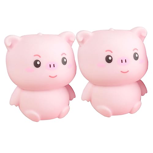 BESTonZON 2st Kniffliges Quetschspielzeug Für Den Haushalt Zum Stressabbau Kompaktes Dehnbares Cartoon- Druckentlastungsspielzeug Rosa Eva-Pulver BESTonZON 2st Kniffliges Quetschspielzeug Für Den Haushalt Zum Stressabbau Kompaktes Dehnbares Cartoon- Druckentlastungsspielzeug Rosa Eva-Pulver von BESTonZON