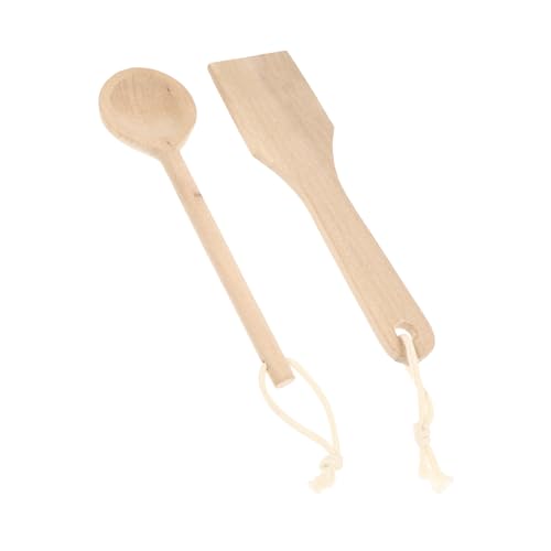 BESTonZON 2st Küchenspielzeug Aus Holz Spielhaus Interaktives Nachgeahmtes Küchenspielzeug Aus Holzbesteck Simulation Schaufel-löffel- Kinderspielzeug BESTonZON 2st Küchenspielzeug Aus Holz Spielhaus Interaktives Nachgeahmtes Küchenspielzeug Aus Holzbesteck Simulation Schaufel-löffel- Kinderspielzeug von BESTonZON
