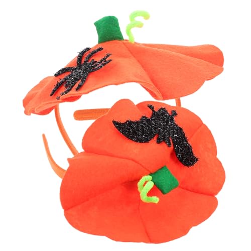 BESTonZON 2st Kürbis Stirnband Halloween-kürbis-stirnband Kürbis Haarband Halloween-horrormaske Süßes Halloween Stirnband Mit Kürbiskopfschnalle Halloween Verkleiden Masken Plastik BESTonZON 2st Kürbis Stirnband Halloween-kürbis-stirnband Kürbis Haarband Halloween-horrormaske Süßes Halloween Stirnband Mit Kürbiskopfschnalle Halloween Verkleiden Masken Plastik von BESTonZON