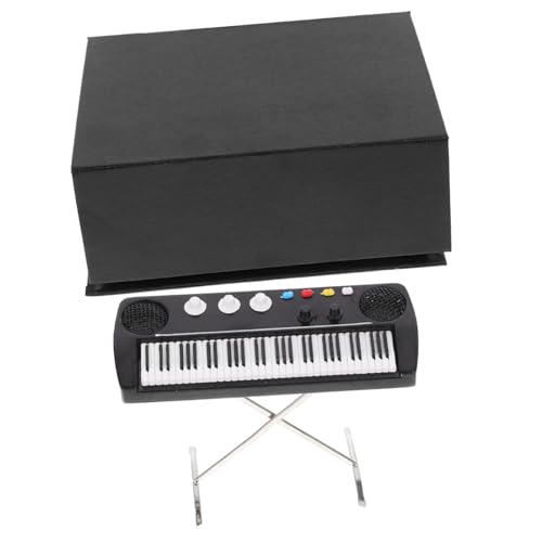 BESTonZON 2st Mini-Tastatur Kinderspielzeug Puppenhaus Musikinstrument Dekor Mini- -orgel-dekor Miniatur-Keyboard Weihnachtsspielzeug Mini-Musikinstrument Elektronisch Holz Requisiten von BESTonZON