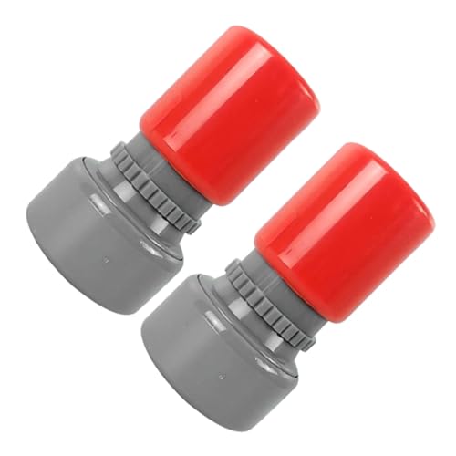BESTonZON 2st Mückensiegel Stempelset Winzige Briefmarken Briefmarkenpresse Stempelwerkzeuge Für Die Kartenherstellung Briefmarken Mini-Stempel Lustige Briefmarken Rot Plastik von BESTonZON
