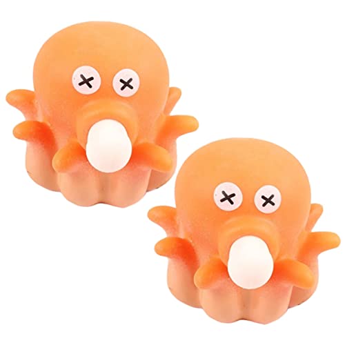 BESTonZON 2St Prise Musik Kinderspielzeug Spielzeug für Kinder quetschspielzeug Octopus Toy Spielzeuge Geschenke Spielzeug zur Angstlinderung lustige Stressbälle tragbar Stressball von BESTonZON