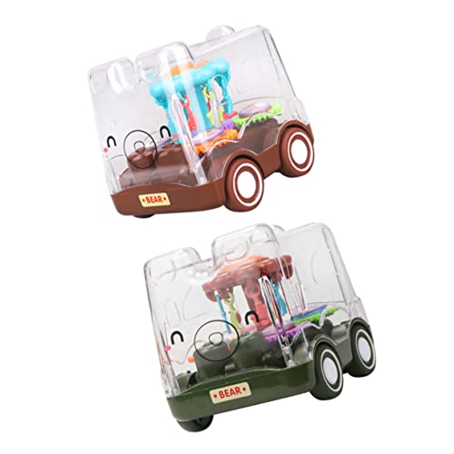 BESTonZON 2st Spielzeugauto Mikrospielzeug Kinderauto Busspielzeug Zurückziehen Kinderwagen Zum Zurückziehen Kleinkinder Klares Busspielzeug Rückzugswagen Auto Zurückziehen Plastik BESTonZON 2st Spielzeugauto Mikrospielzeug Kinderauto Busspielzeug Zurückziehen Kinderwagen Zum Zurückziehen Kleinkinder Klares Busspielzeug Rückzugswagen Auto Zurückziehen Plastik von BESTonZON