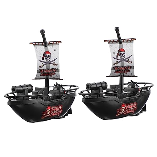 BESTonZON 2st Spielzeugboot Künstlich Miniatur Waben Wurf Toastständer Für Heißluftfritteuse Musical Schwebend Mann Outdoor -Kleidung Kind Outdoor- Schiff Fiesta Plastik Black BESTonZON 2st Spielzeugboot Künstlich Miniatur Waben Wurf Toastständer Für Heißluftfritteuse Musical Schwebend Mann Outdoor -Kleidung Kind Outdoor- Schiff Fiesta Plastik Black von BESTonZON