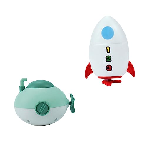 BESTonZON 2st Wasserspielzeug Wassersprühspielzeug Dusche Badespielzeug Zubehör Für Die Babyparty Bad Badezimmerzubehör Für Uhrwerk Plastik BESTonZON 2st Wasserspielzeug Wassersprühspielzeug Dusche Badespielzeug Zubehör Für Die Babyparty Bad Badezimmerzubehör Für Uhrwerk Plastik von BESTonZON