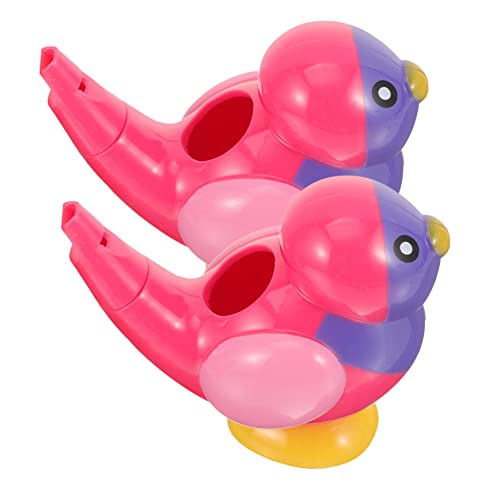 BESTonZON 2st Wasservögel Pfeifen Kinderpfeife Babyentwicklung Cartoon-pfeifen Badespielzeug Schiebepfeife Vogelpfeife Pfeifenspielzeug Für Abs Rosy BESTonZON 2st Wasservögel Pfeifen Kinderpfeife Babyentwicklung Cartoon-pfeifen Badespielzeug Schiebepfeife Vogelpfeife Pfeifenspielzeug Für Abs Rosy von BESTonZON
