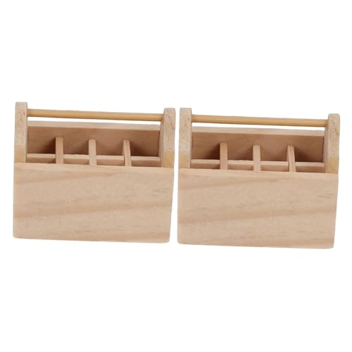 BESTonZON 2st Zubehör Für Puppenhäuser Miniaturschmuck Mini- Werkzeug Spielzeugzimmer Bausatz Mini- Miniaturmöbel Im Maßstab 1 12 Modelle Teile Mini-zubehör Hölzern BESTonZON 2st Zubehör Für Puppenhäuser Miniaturschmuck Mini- Werkzeug Spielzeugzimmer Bausatz Mini- Miniaturmöbel Im Maßstab 1 12 Modelle Teile Mini-zubehör Hölzern von BESTonZON