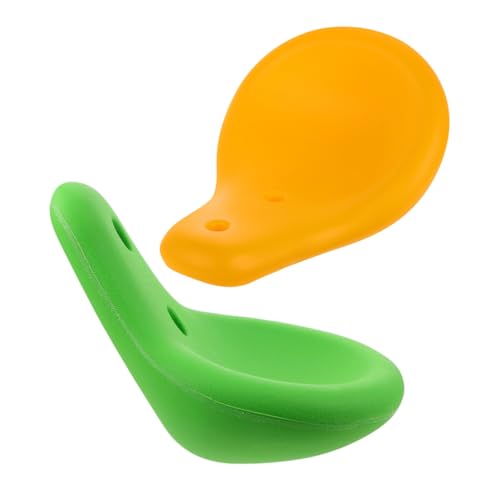 BESTonZON 2stücke Schaukel Sitz Für Junge Mädchen Aus Kunststoff Outdoor Wippstuhl Ergonomischer Sitz Für Spielplatz Einfache Montage Helle Farben Für Kinderunterhaltung von BESTonZON