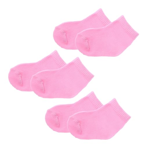 BESTonZON 3 Paare DREI Puppensocken Einfarbigen Designs für Puppen Kurze Waschbare und Wiederverwendbare Socken Zubehör für Puppenmode und Kreatives BESTonZON 3 Paare DREI Puppensocken Einfarbigen Designs für Puppen Kurze Waschbare und Wiederverwendbare Socken Zubehör für Puppenmode und Kreatives von BESTonZON