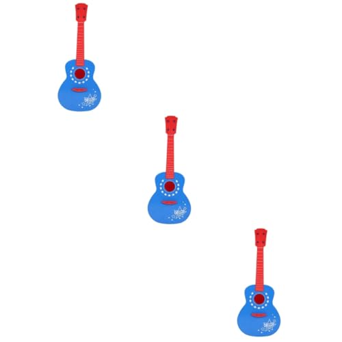 BESTonZON 3 STK Gitarrenspielzeug kinderinstrumente Kinder musikinstrumente Kinder Gitarre Ukulele für Kinder Spielzeuge Kinderspielzeug Kinder-Ukulele-Spielzeug Ukulele Spielzeug für Kinder von BESTonZON