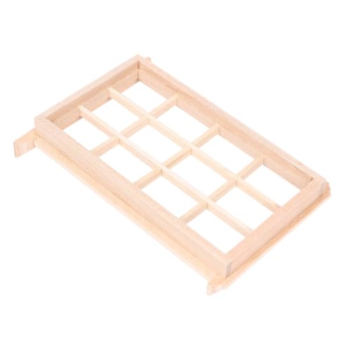 BESTonZON 3er-Pack Fensterrahmen-Dekorationen Für Puppenhaus Mini- - Fensterrahmen Für Puppenhaus von BESTonZON