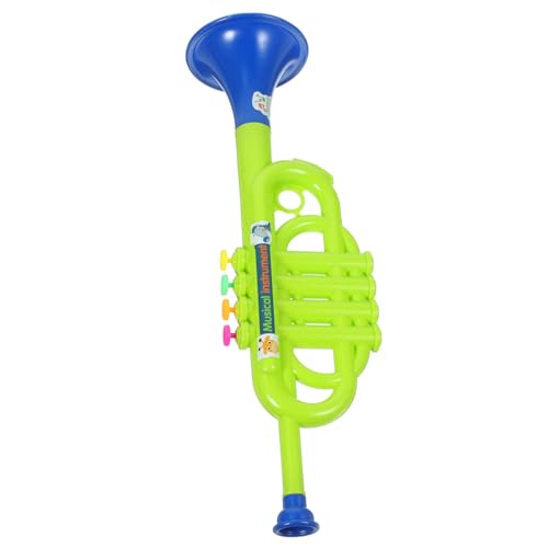 BESTonZON 3 STK Simuliertes Musikspielzeug Simulation Mini-Saxophon Tuba-Instrument kinderinstrumente Kinder musikinstrumente Werkzeug Diktiergeräte Kinderparty-Instrument scheinen mue von BESTonZON