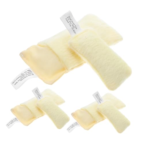 BESTonZON 3 Sätze Mini Puppenschlafsack mit Kissen Mini Puppenbettwäsche für Puppenhaus Realistische Elegante Schlafsack und Kissen Kombination für Kleine Schlafzimmer Dekoration und von BESTonZON