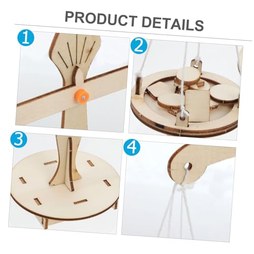 BESTonZON 3 Sätze Teiliges Holz waagenset Pädagogisches Balancespielzeug für Ab Jahren Wissenschaftliches Lernspielzeug Kreativität Konzentration und Zahlenverständnis BESTonZON 3 Sätze Teiliges Holz waagenset Pädagogisches Balancespielzeug für Ab Jahren Wissenschaftliches Lernspielzeug Kreativität Konzentration und Zahlenverständnis von BESTonZON