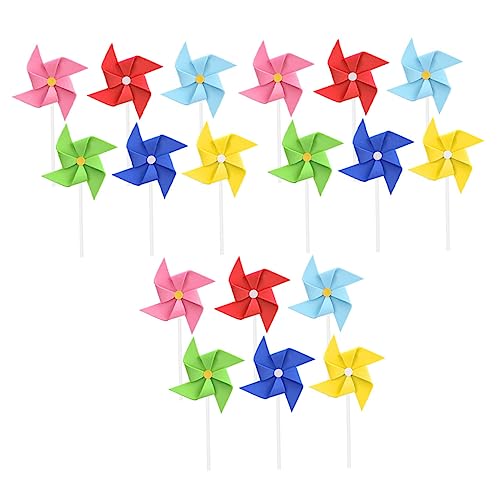 BESTonZON 3 Sätze Windmühlenkarte Jubiläum Kuchen Cupcake-liner Dekorationen Tortenaufsätze Für Geburtstage Geburtstag Topper Geburtstagstorte Eva Colorful 18 Stück * 3 BESTonZON 3 Sätze Windmühlenkarte Jubiläum Kuchen Cupcake-liner Dekorationen Tortenaufsätze Für Geburtstage Geburtstag Topper Geburtstagstorte Eva Colorful 18 Stück * 3 von BESTonZON