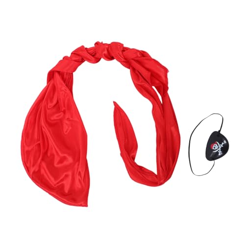 BESTonZON 3 Satz Piratenkostüm mit Bandana und Augenklappe Hautfreundliche Leichte Piraten Accessoires für Jungen und Mädchen für Halloween Karneval und Piraten Geburtstagsfeiern BESTonZON 3 Satz Piratenkostüm mit Bandana und Augenklappe Hautfreundliche Leichte Piraten Accessoires für Jungen und Mädchen für Halloween Karneval und Piraten Geburtstagsfeiern von BESTonZON
