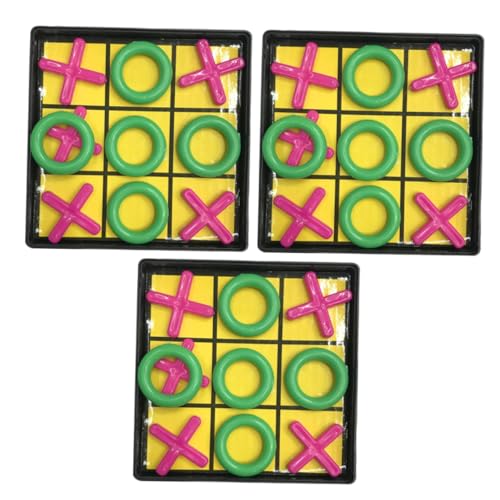 BESTonZON 3 Sets Freizeit Tisch Spiel Kappe Neun Dame Spiel Pädagogisches von BESTonZON
