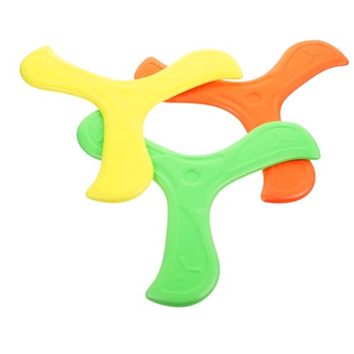BESTonZON 3 Stck Teiliges Outdoor Wurfspielzeug für Langlebigem Eva Leicht zu Greifen Werfen Buntes Wurfspiel für Jungen und Mädchen für Camping und Aktivitäten Draußen Zufällige Farbe von BESTonZON