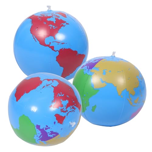 BESTonZON 3 Stück Aufblasbarer Für Sommerferien Aufblasbare Planeten Hawaii Sommerblettables Wasserball Schwimmen Sommer Aufblasbarer Ball Sommerinflation Poolspielzeug Pvc BESTonZON 3 Stück Aufblasbarer Für Sommerferien Aufblasbare Planeten Hawaii Sommerblettables Wasserball Schwimmen Sommer Aufblasbarer Ball Sommerinflation Poolspielzeug Pvc von BESTonZON