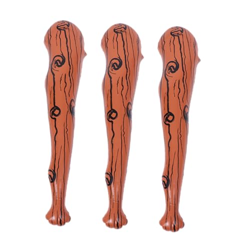 BESTonZON 3 Stück Aufblasbarer Schläger Golfbälle Schläger Aufblasbares Kostüm Lernspielzeug Aufblasbarer Schläger Schaum Basketball Fußball Blow Balls Bällebad Tischtennis PVC von BESTonZON