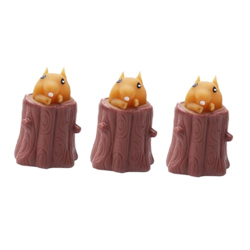 BESTonZON 3 Stück Eichhörnchen Dekompressionsspielzeug Spielzeug Party Kniffliges Spielzeug Quetschspielzeug Eichhörnchen Kniffliges Spielzeug Simulation Eichhörnchen Spielzeug Quetsch BESTonZON 3 Stück Eichhörnchen Dekompressionsspielzeug Spielzeug Party Kniffliges Spielzeug Quetschspielzeug Eichhörnchen Kniffliges Spielzeug Simulation Eichhörnchen Spielzeug Quetsch von BESTonZON