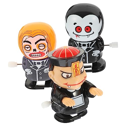 BESTonZON 3 Stück Halloween Aufziehspielzeug Lustige Zombie und Vampirmodelle für Halloween Feiern Pädagogisches und Farbdisziplin BESTonZON 3 Stück Halloween Aufziehspielzeug Lustige Zombie und Vampirmodelle für Halloween Feiern Pädagogisches und Farbdisziplin von BESTonZON