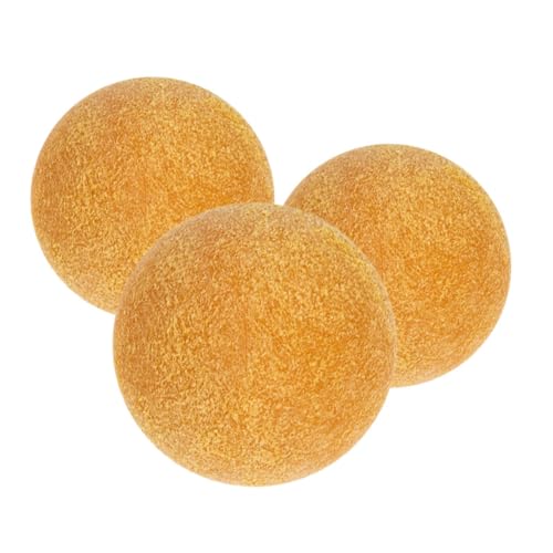 BESTonZON 3stücke Tischfußball Ersatzbälle Frosted Fußball Für Tischkicker Zubehör Für Tischfußballspiele Für Wettkämpfe Und Freizeitaktivitäten von BESTonZON