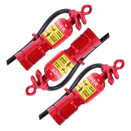 BESTonZON 3 Stück Miniatur Feuerlöscher Puppenhaus Zubehör für Kreative Dekoration für Mini Landschaften und DIY Projekte Langlebig und Praktisch Miniatur Accessoires BESTonZON 3 Stück Miniatur Feuerlöscher Puppenhaus Zubehör für Kreative Dekoration für Mini Landschaften und DIY Projekte Langlebig und Praktisch Miniatur Accessoires von BESTonZON