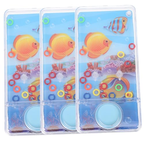 BESTonZON 3 Stück Ring wasserspielzeug kinderwasserspielzeuge Fun Toy Wasserwerfspielzeug Funny Toys handgehaltenes Wasserspielzeug Wasserspiele in der Hand Plastik Blue BESTonZON 3 Stück Ring wasserspielzeug kinderwasserspielzeuge Fun Toy Wasserwerfspielzeug Funny Toys handgehaltenes Wasserspielzeug Wasserspiele in der Hand Plastik Blue von BESTonZON